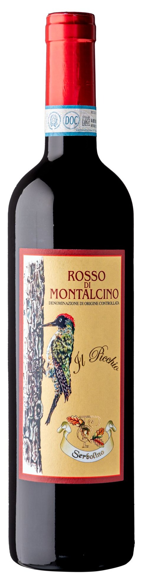 Il Picchio Rosso di Montalcino DOC 2022 bottle